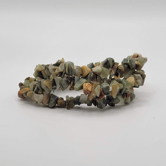 Rainforest Jasper Chip Bracelet - True West Outdoors