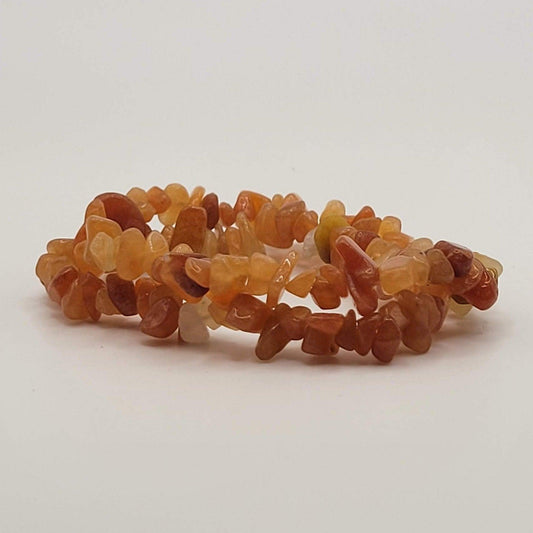 Red Aventurine Chip Bracelet - True West Outdoors